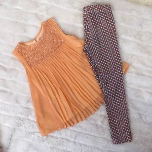 Mayoral 2 piece outfit - shirt and leggings